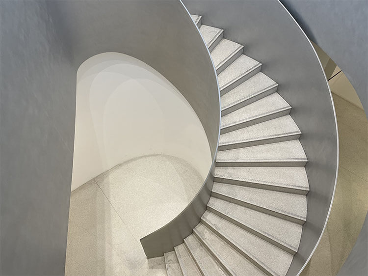 Foto einer Treppe